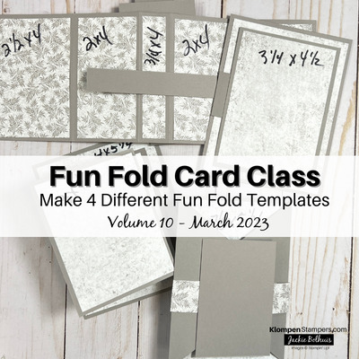 volume 10 of the fun fold card making template classes