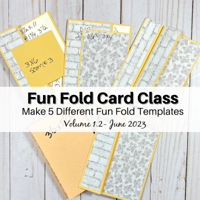 five fun fold card templates to make quick and easy fun folds