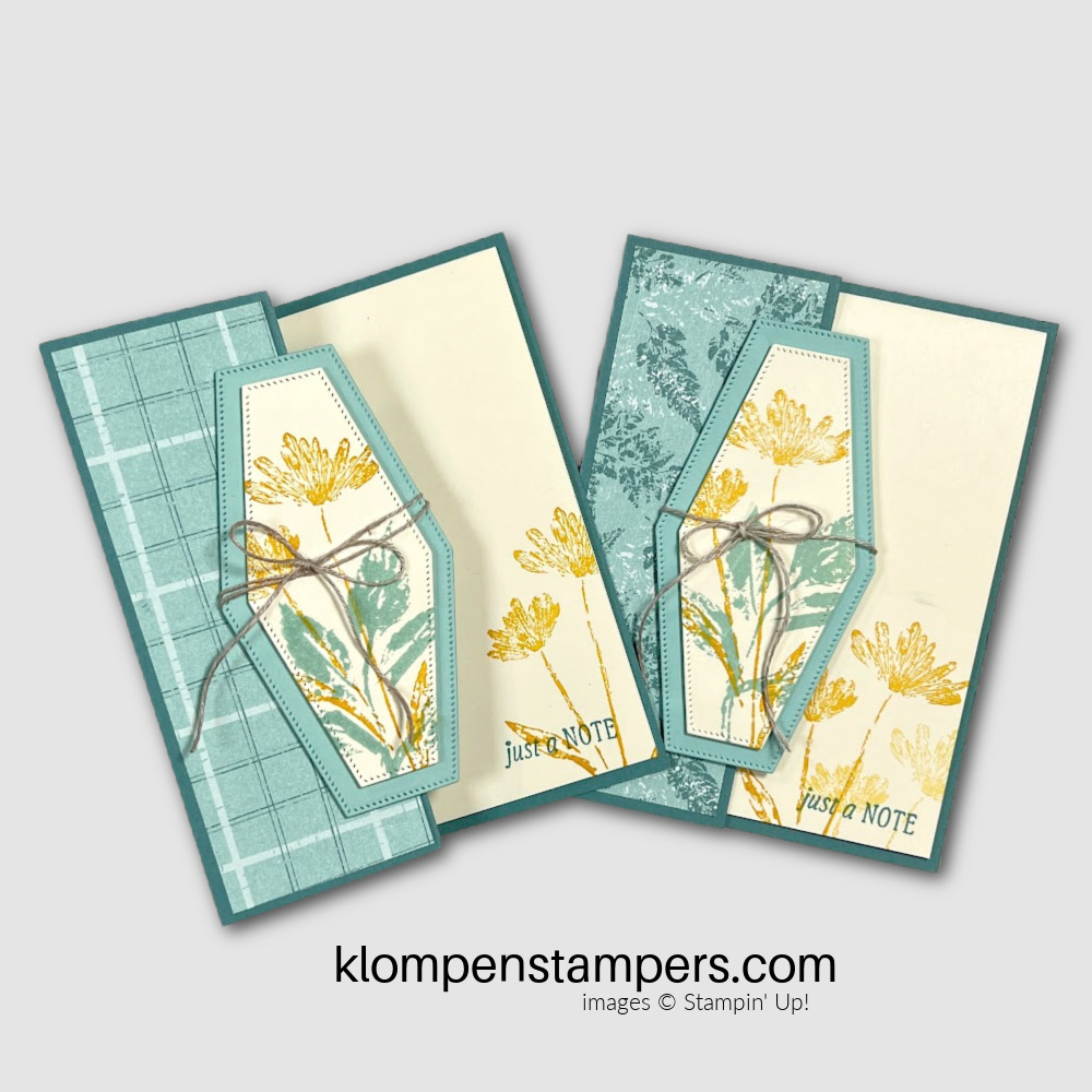 Inked & Tiles stamp set easy fun fold card