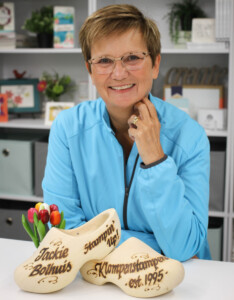 Jackie Bolhuis, Stampin’ Up! Demonstrator and Klompen Stampers team leader with over 30 years of experience