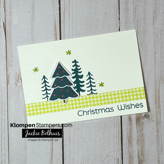 handmade card to give christmas wishes.