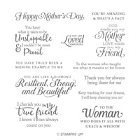Strong & Beautiful Cling Stamp Set Strong & Beautiful Cling Stamp Set