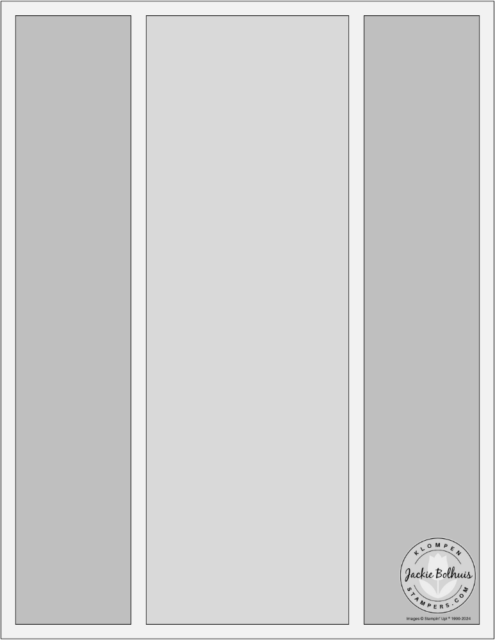 Card making template #7.
