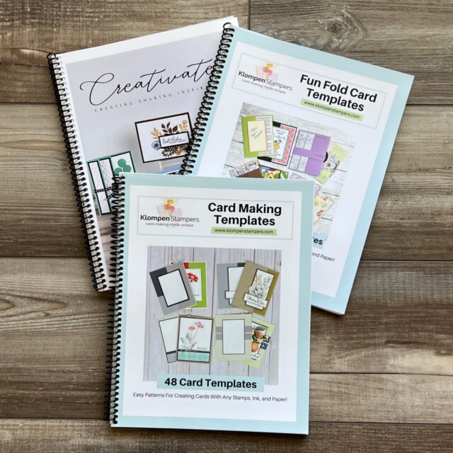 Learn to make cards by following along with the endless amount of ideas in these three card making resource books.