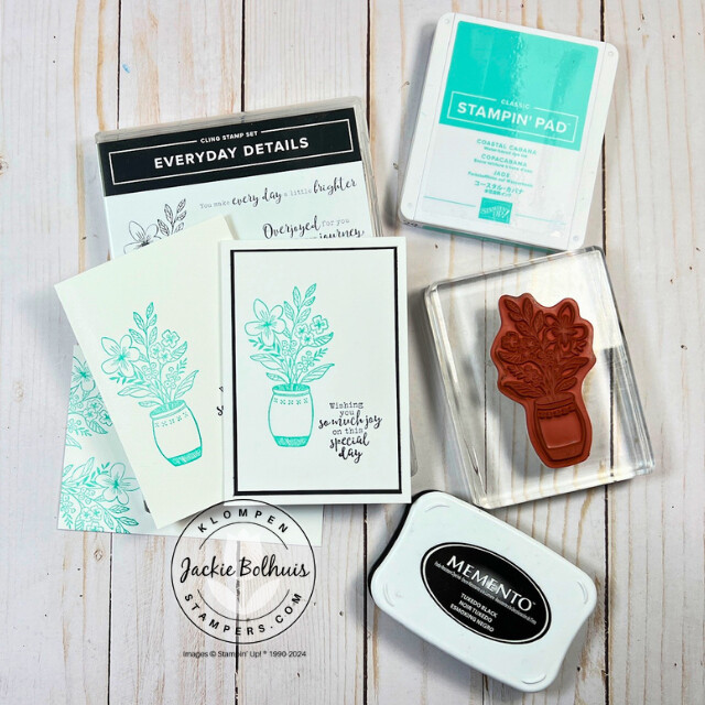 A start with a SIP beginner card making project to create simple cards, designed with the Stampin' Up! stamp set Everday Details.