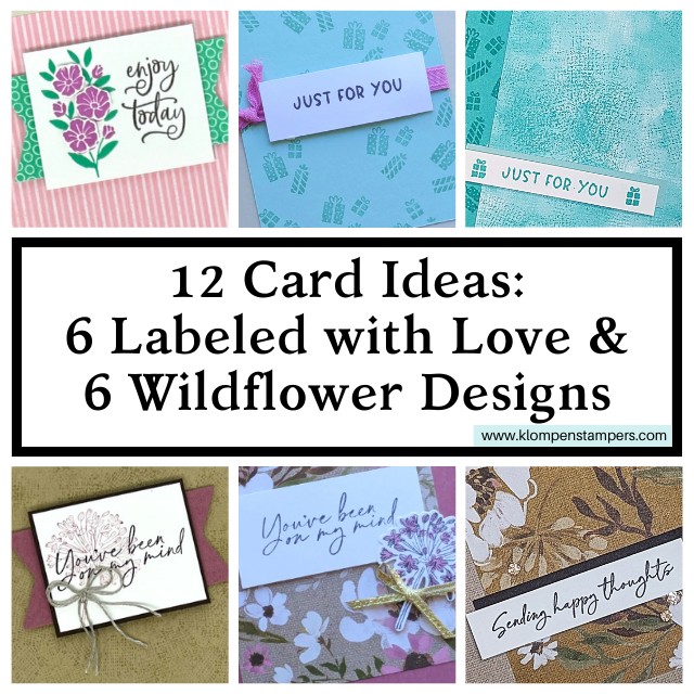 Graphic for the Creativity Made Simple Volume 2 tutorial. There is a close up of 6 cards in the tutorial.