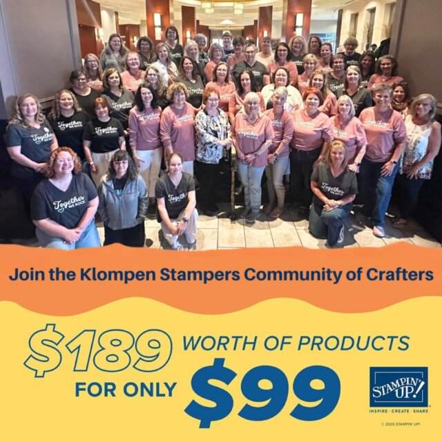 Stampin’ Up October 2025 join offer – $189 in products for only $99