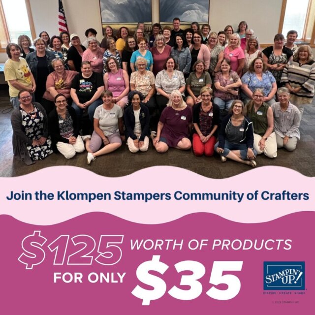 Stampin’ Up October 2025 Starter Kit special – $125 in products for only $35