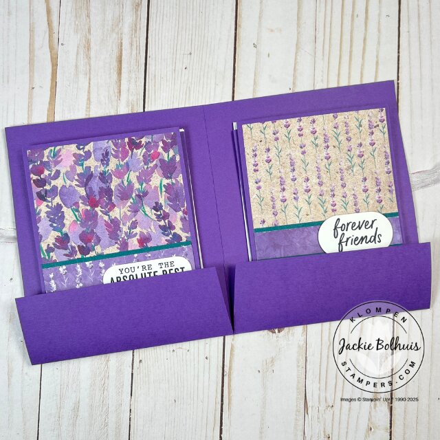 Assortment of completed cards and matching envelopes featuring simple fun folds and coordinated paper patterns.