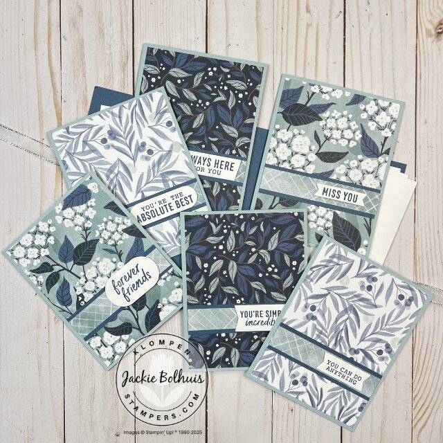 Beautiful handmade card folio project – a perfect card making gift idea featuring fun fold cards and envelopes inside a coordinating paper folio.