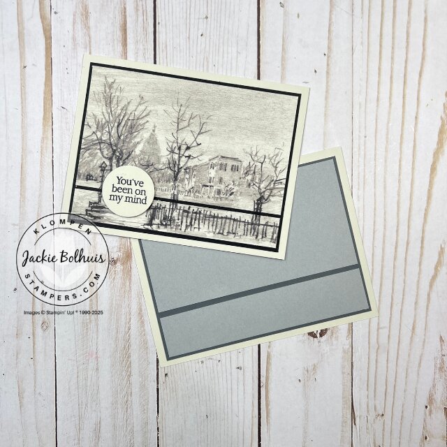 Handmade card overlaying the template to show piece placement and proportions