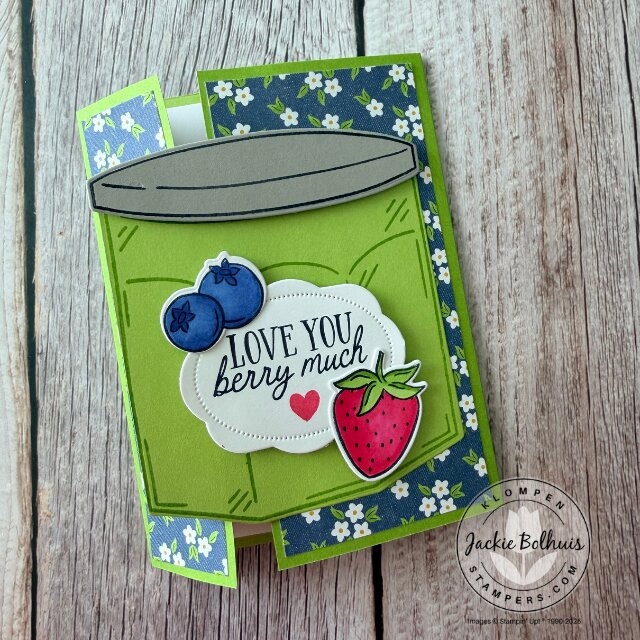 Fun fold card samples using designer series paper with Filled With Sweetness bundle outside view bright and colorful card designs